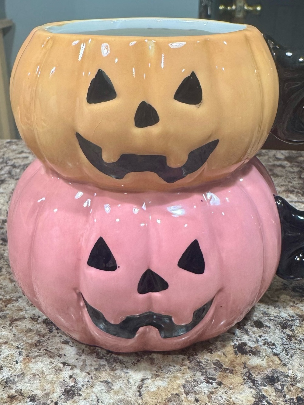 Double Stack Pumpkin Mug NWOT